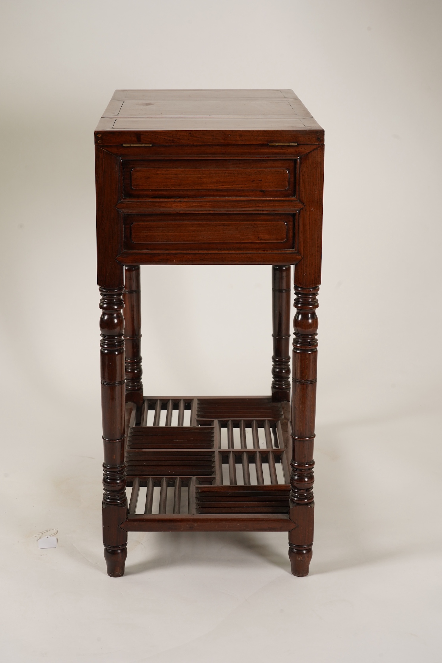 A Chinese hongmu dressing table, 19th century